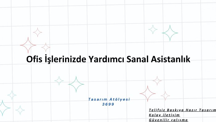 sanal asistanınız olabilirim