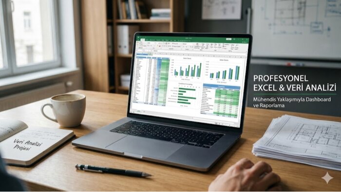 Excel'de profesyonel tablo ve formüller hazırlarım
