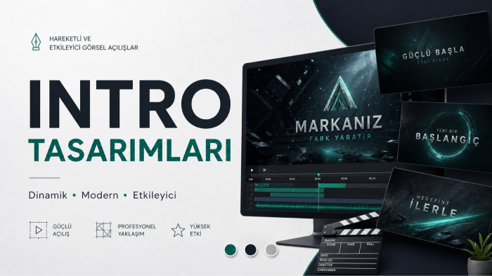 tüm medya introlarınızı tasarlarım