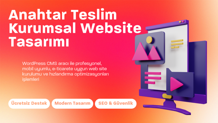  işletmeniz için profesyonel WordPress sitesi hazırlarım