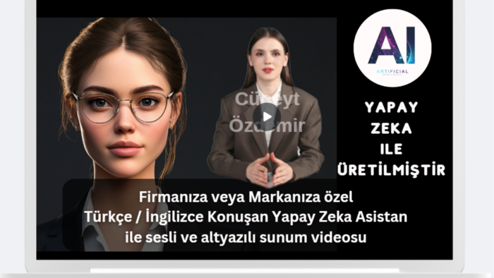 yapay zeka ile 2 dilde sesli video hazırlarım