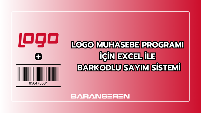 logo tiger için excel barkodlu sayım sistemi geliştiririm
