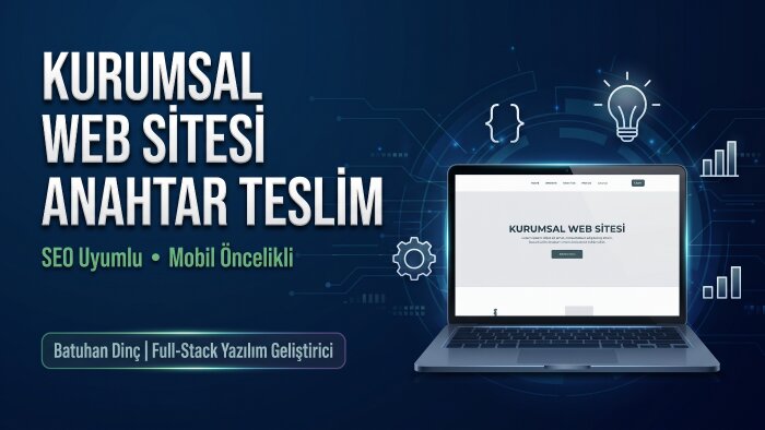anahtar teslim SEO uyumlu web siteleri geliştiriyorum