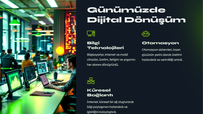 sizin için hızlıca sunum hazırlarım