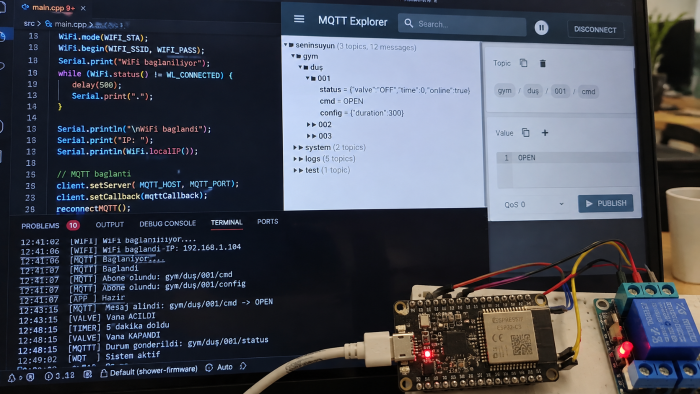 gömülü yazılım ve IoT sistemleri geliştiririm