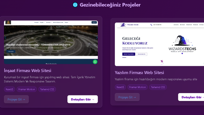 kurumsal web sitenizi ve admin panelinizi hazırlarım
