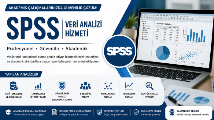 spss ile profesyonel veri analizi yapabilirim