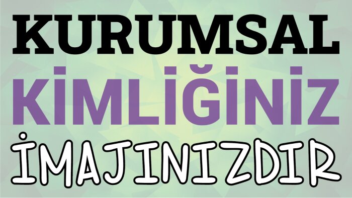 firmanızın kurumsal kimlik çalışmalarını yapabilirim