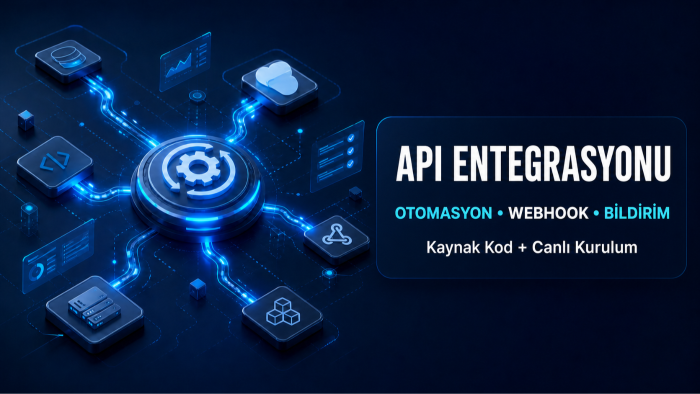 API entegrasyonu ve iş akışı otomasyonu geliştiririm