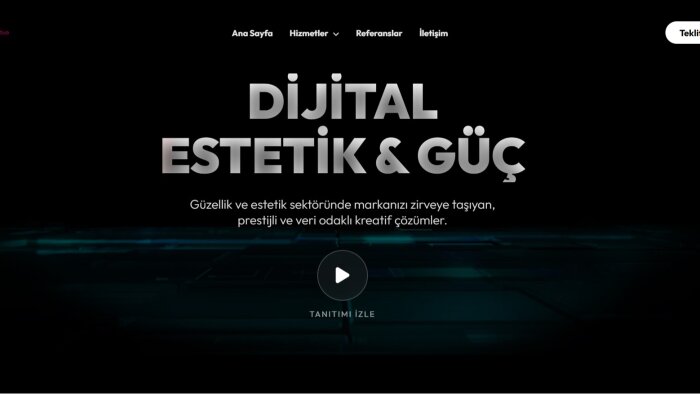 firmanız için şık ve sade tanıtım sitesi tasarlarım