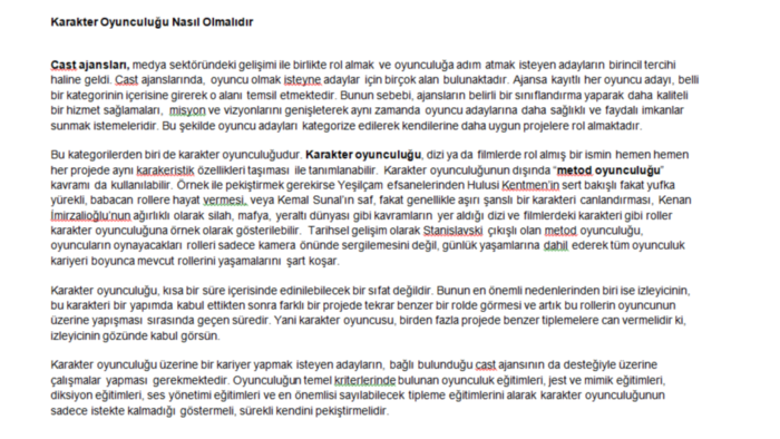 birçok farklı konu için seo uyumlu makale yazabilirim