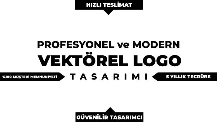 size profesyonel ve modern vektörel logo tasarımı yaparım