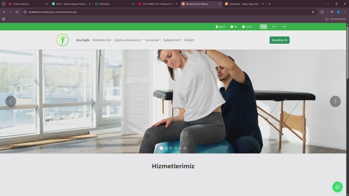 restoran ve işletmelere admin panelli web sitesi yaparım