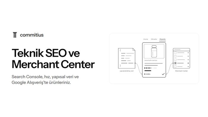 sitenizi Google'da görünür kılar, Merchant Center'ı kurarım