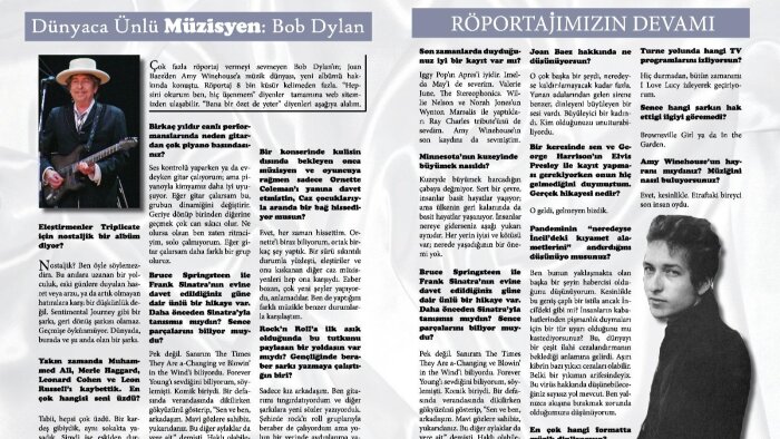 dergi tasarımı yapıyorum