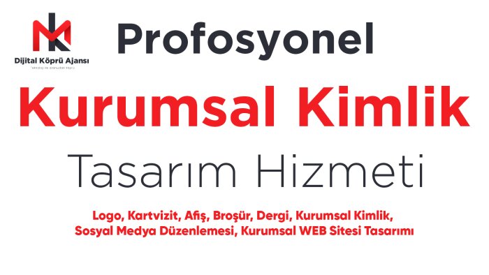 profesyonel kurumsal kimlik tasarım hizmeti sunuyorum