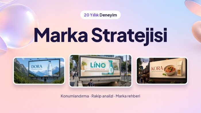 marka stratejisi ve konumlandırma yapıyorum