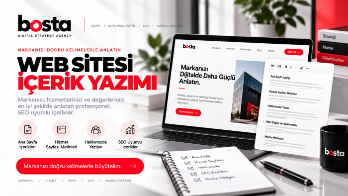 web sitenize özgün ve google uyumlu metinler hazırlıyorum