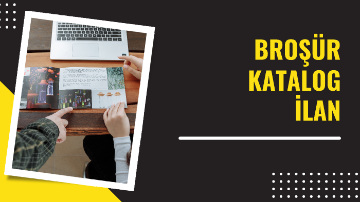 ilgi çeken ve akılda kalan broşür tasarımları yapıyorum