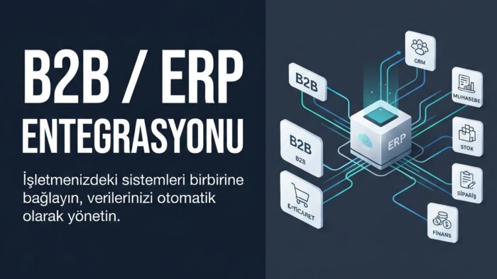 B2B / ERP Entegrasyonu yapabilirim