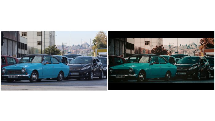 fotoğraflarınıza sinematik bir görünüm veririm