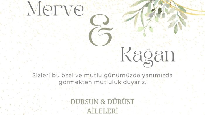 özel günleriniz düğün nişan kına için davetiye tasarlarım