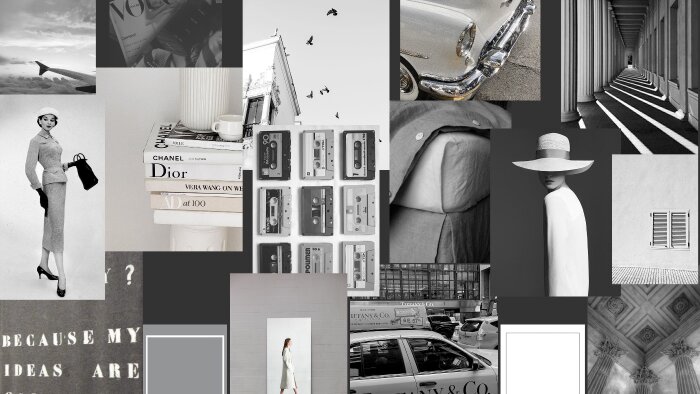 projeniz için ilham verici bir moodboard hazırlarım