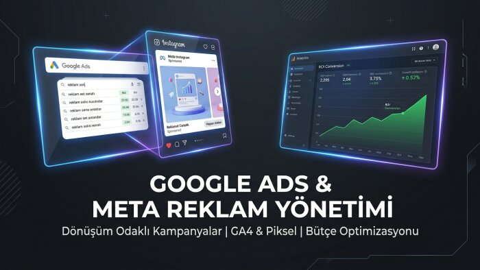 Google Ads ve Meta reklamlarınızı yönetebilirim