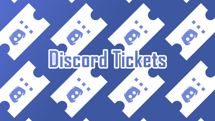 sizlere discord ticket botu yaparım