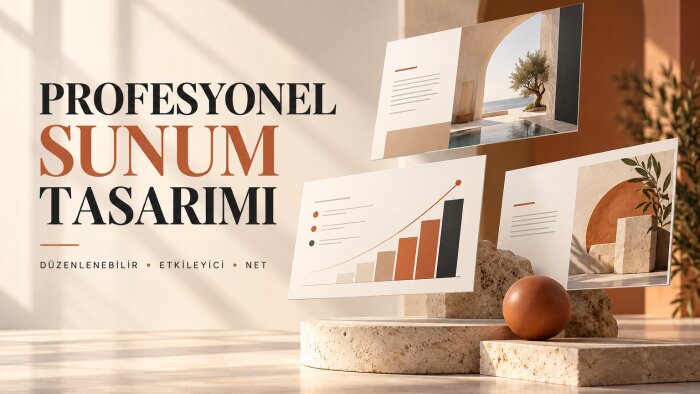 profesyonel ve düzenlenebilir sunumunuzu tasarlayayım