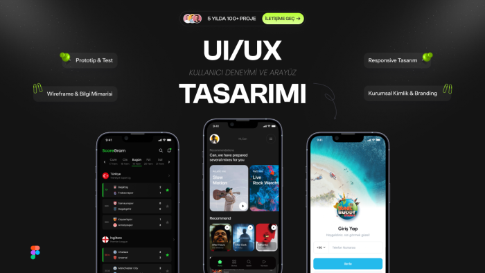 markanıza değer katan profesyonel arayüzler tasarlarım