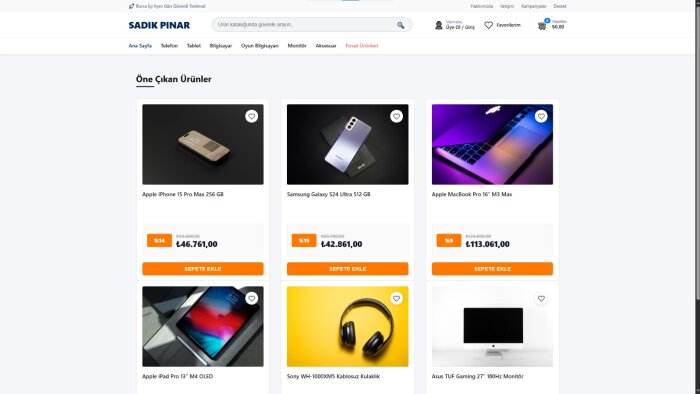özel ve hızlı minimalist e-ticaret siteleri kodlarım