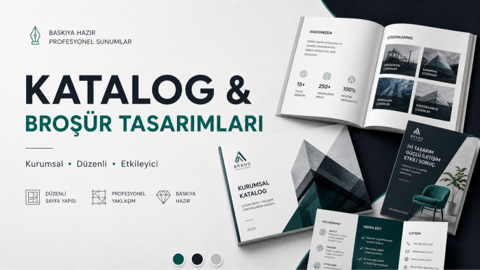 broşür & katalog yapabilirim