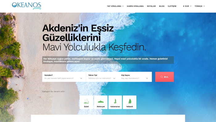 yat kiralama sitesi yaparım
