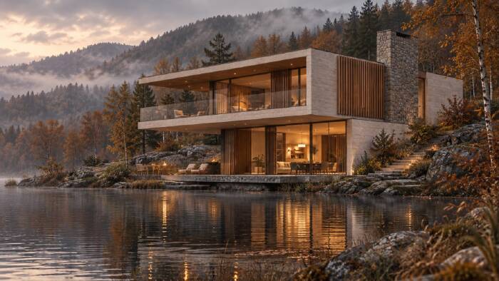  projeniz için gerçekçi dış mekân renderları hazırlarım