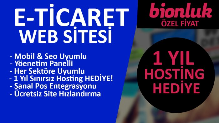 kurumsal ve profesyonel e-ticaret sitesi yaparım