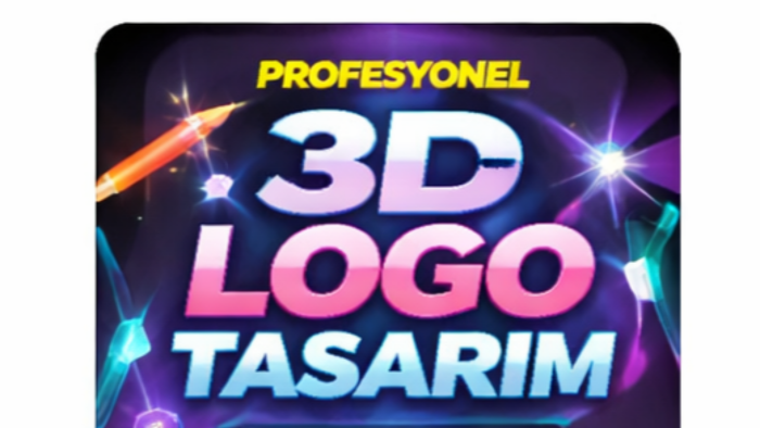 markanıza profesyonel ve etkileyici 3d logo tasarımı yaparım