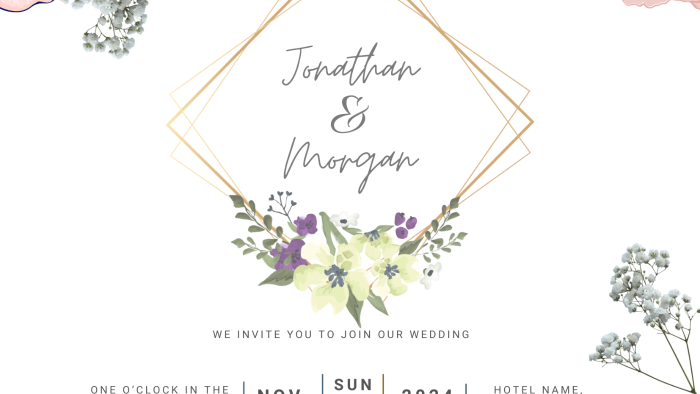 özel günler için özgün ve şık davetiye tasarımı yaparım