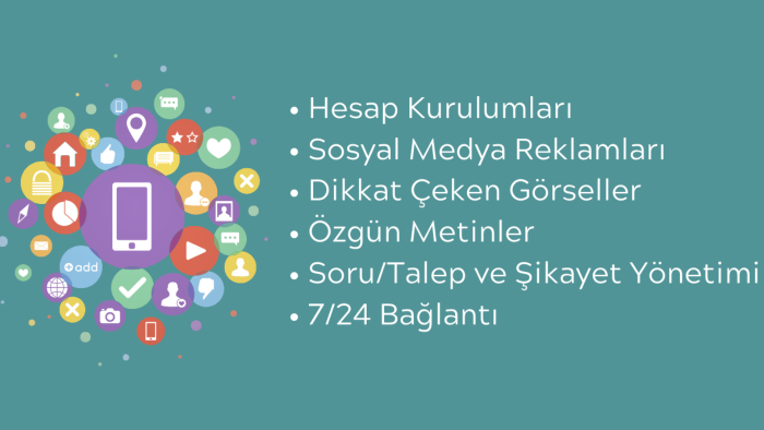 sosyal medya hesaplarınızı yönetirim