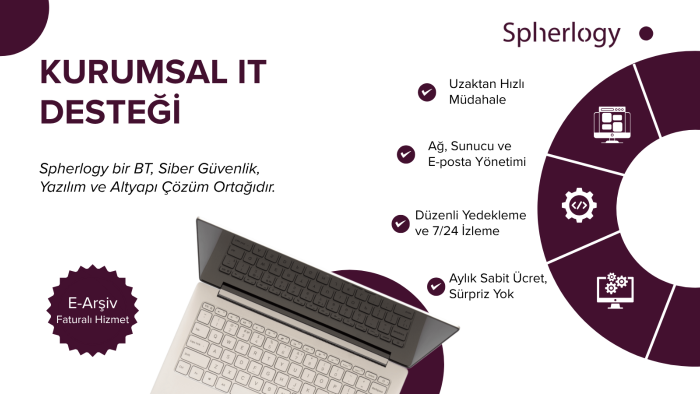 firmanıza aylık kurumsal IT desteği veririm