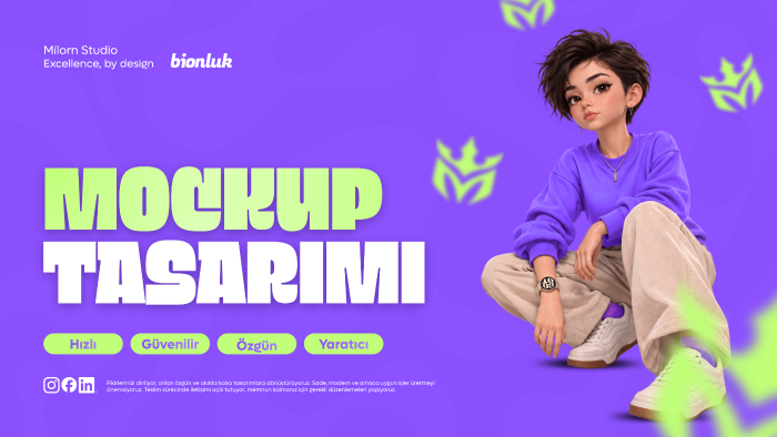 markanız için mockup tasarımları yapabilirim