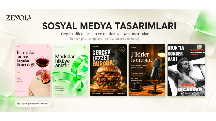 sosyal medyanız için özgün tasarım ve içerik üretirim