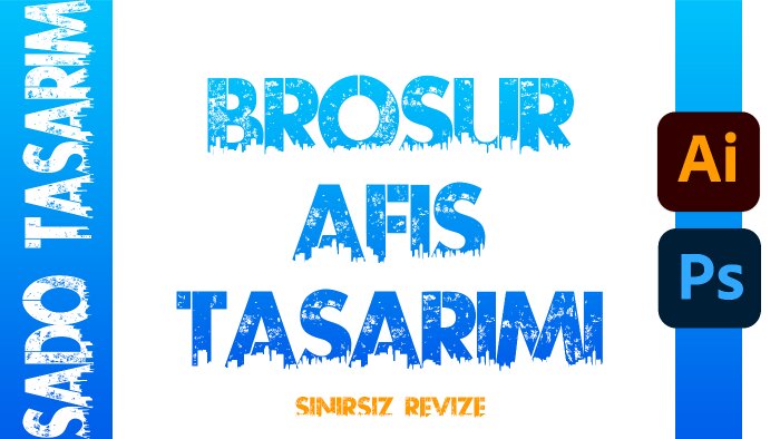 memnun kalacağınız afiş ve broşür tasarımları yaparım