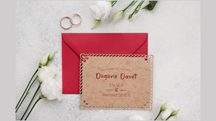 şık ve güzel davetiye tasarımı yapabilirim