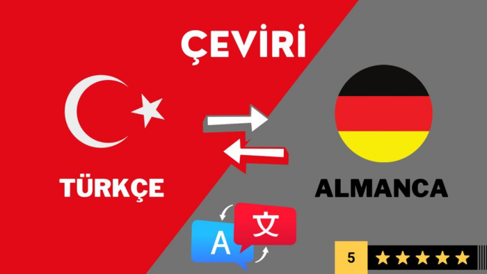 Almanca Türkçe çeviri yapıyorum