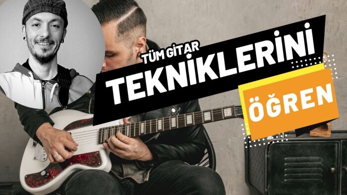 sadece sekiz haftada tüm tekniklerle gitar dersi veriyorum