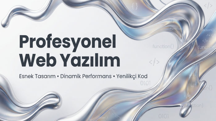 işletmelere özel yazılım çözümleri geliştiririm