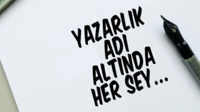 yazarlık adı altında geçen her şeyi yaparım