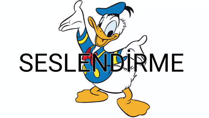 donald duck sesini yapabiliyorum