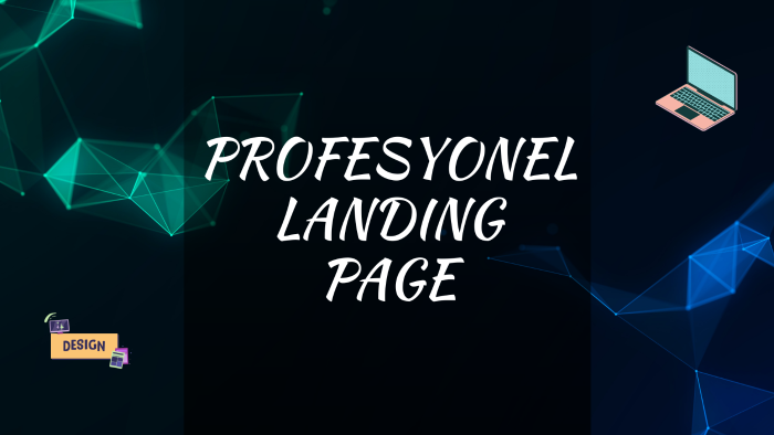 size özel profesyonel tanıtım sayfası oluşturabilirim